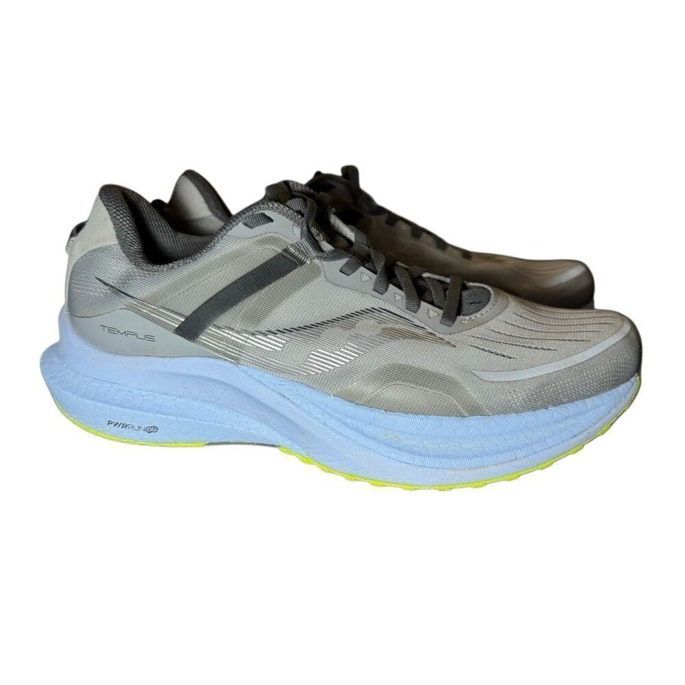 Saucony Women’s Tempus Fossil Ether Running Shoes Size 11.5 W Grey